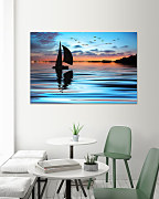 Obraz Plachetnica pri súmraku 1589